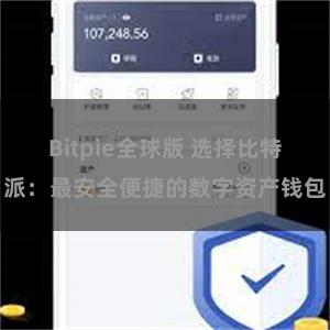 Bitpie全球版 选择比特派：最安全便捷的数字资产钱包