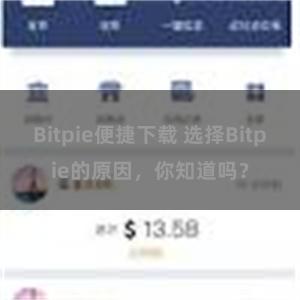 Bitpie便捷下载 选择Bitpie的原因，你知道吗？