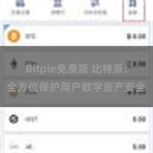 Bitpie免费版 比特派：全方位保护用户数字资产安全