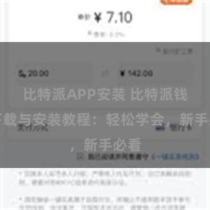 比特派APP安装 比特派钱包下载与安装教程：轻松学会，新手必看