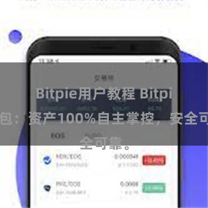 Bitpie用户教程 Bitpie钱包：资产100%自主掌控，安全可靠。