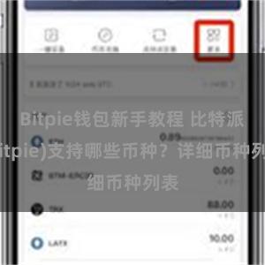 Bitpie钱包新手教程 比特派(Bitpie)支持哪些币种？详细币种列表