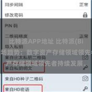 比特派APP地址 比特派(Bitpie)钱包市场趋势：数字资产存储领域领先者持续发展。