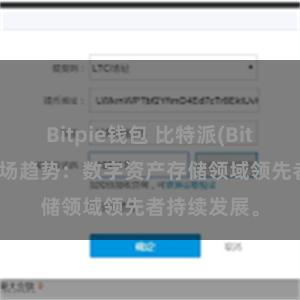 Bitpie钱包 比特派(Bitpie)钱包市场趋势：数字资产存储领域领先者持续发展。