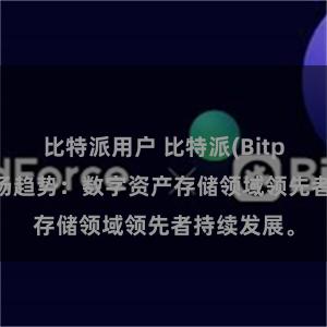 比特派用户 比特派(Bitpie)钱包市场趋势：数字资产存储领域领先者持续发展。